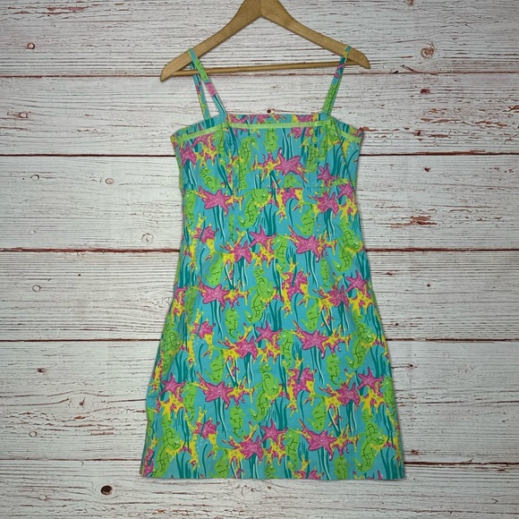 Key West Bow Sun Dress in Seafoam Donnie Sz 6 - Picture 2 of 8